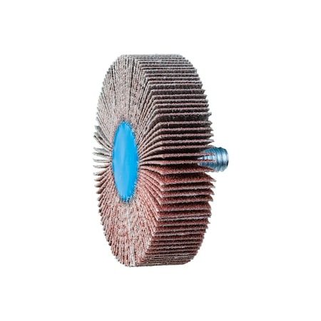 Pferd 2" x 1/2" Quick Change Flap Wheel - 1/4-20 Thread - Aluminum Oxide - 120 Grit 45352